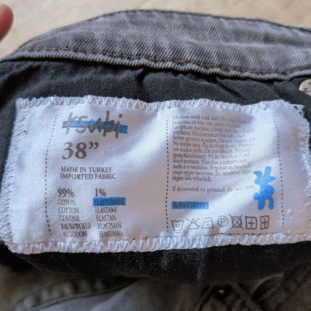 Ksubi Black Denim Jeans Chitch Sz. 38" Flag Tag - Picture 8 of 9